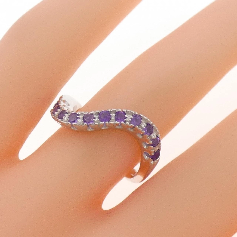 585WG Nhẫn Amethyst - Hàng hiệu Chính hãng 850661