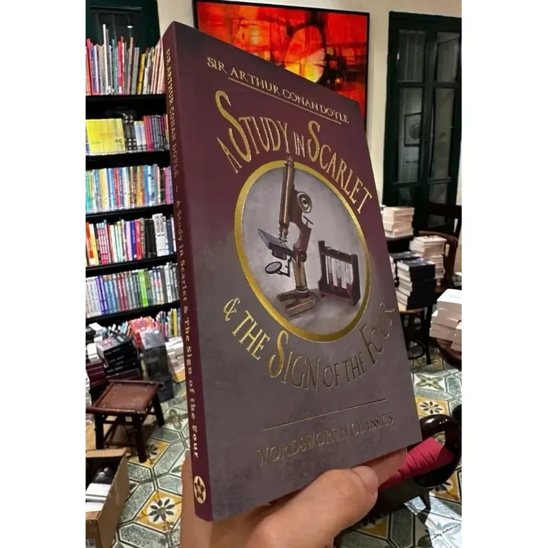 Sherlock Holmes A Study In Scarlet & The Sign Of The Four bySir Arthur Conan Doyle 560316