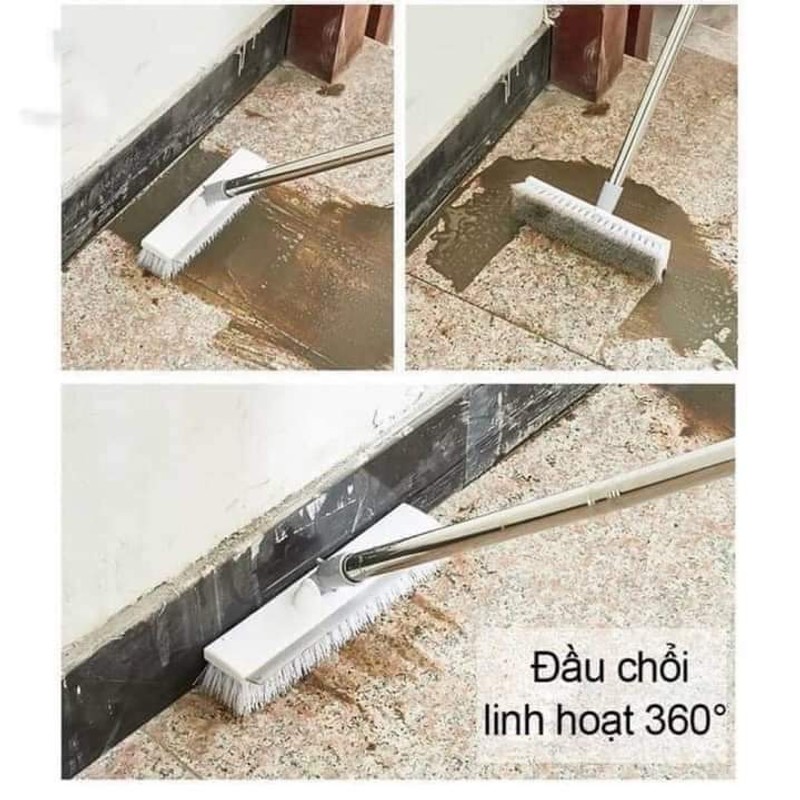 Cây chổi 2in1  chà sàn+ gạt nước  141495