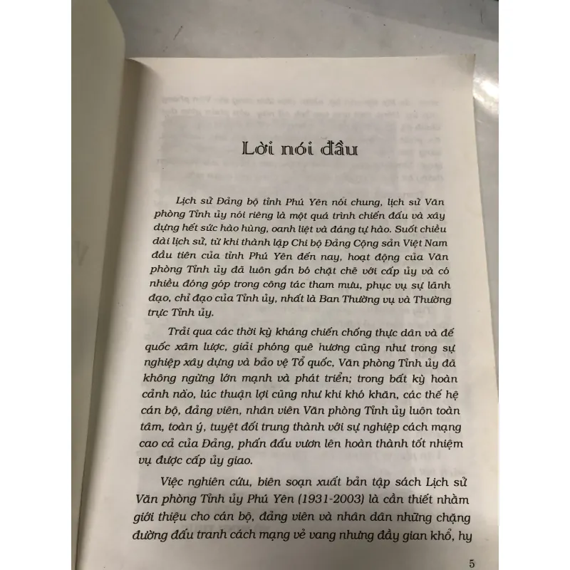 Lịch sử văn phòng tỉnh uỷ Phú Yên 780240