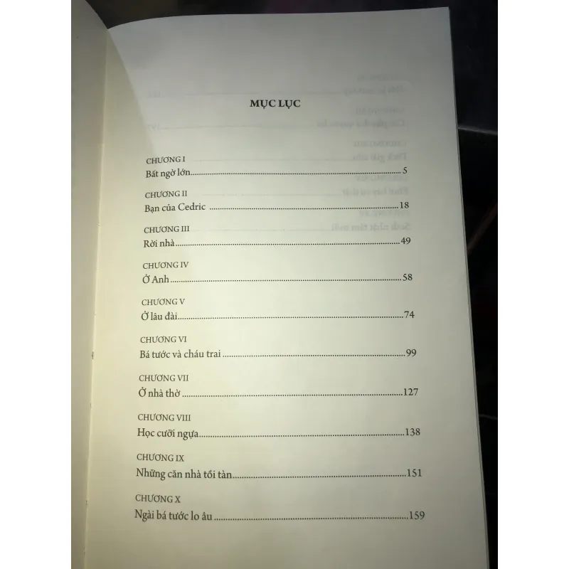 Công tử mồ côi - Frances Hodgson Burnett 1020944