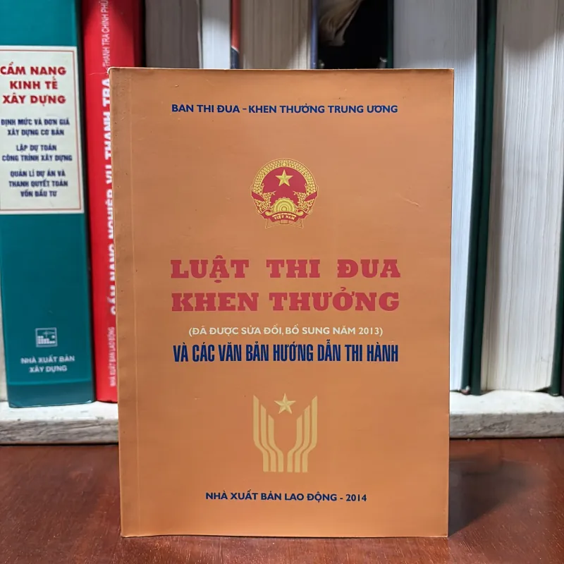 II Sách Luật: Luật Thi Đua Khen Thưởng - 2014 748188