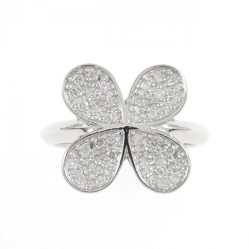 Nhẫn kim cương PT900 hình cỏ 0.26CT - Hàng hiệu Authentic 848283