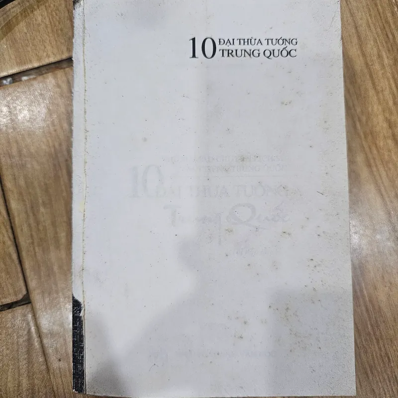 10 đại thừa tướng Trung Quốc (mất bìa, đủ nội dung)
 722441