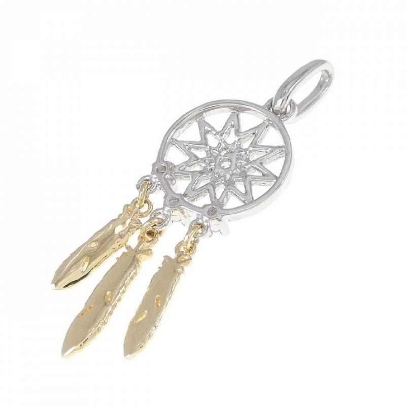 PT/K18YG Dây chuyền kim cương 0.05CT - Hàng hiệu Chính hãng 867958