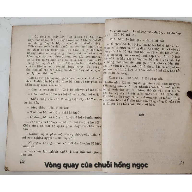 VÒNG QUAY CỦA CHUỖI HỒNG NGỌC - VH Tây Ban Nha

(NXB Công An Nhân Dân) 709000