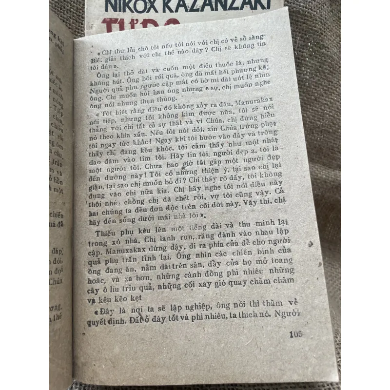 Tự do hay là chết NIKOX KAZANZAKY  995528