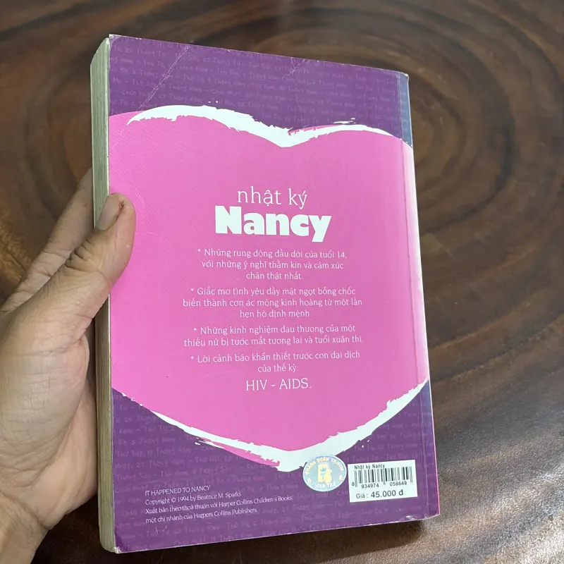 II Nhật Ký: Nhật Ký Nancy (Câu Chuyện Có Thật Của Một Thiếu Nữ 14 Tuổi Nhiễm HIV) - 2006 976338