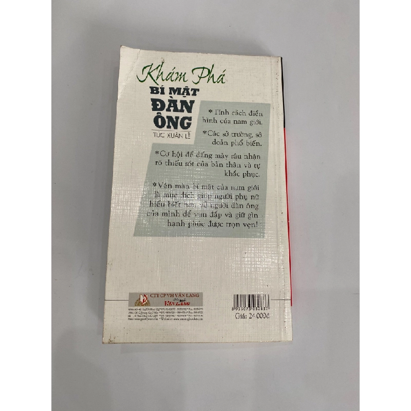 Khám Phá Bí Mật Đàn Ông - Túc Xuân Lệ 539294