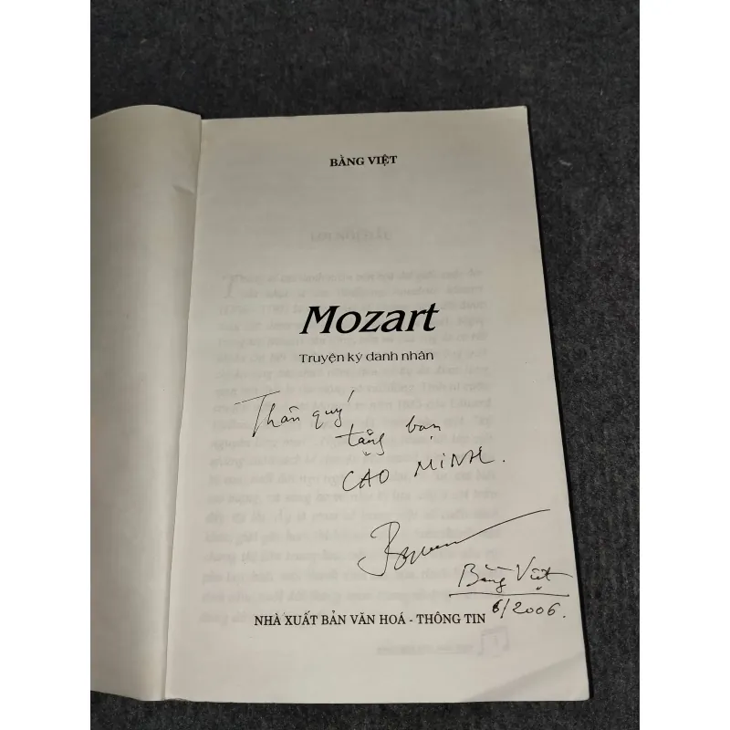 MOZART - BẰNG VIỆT 992277