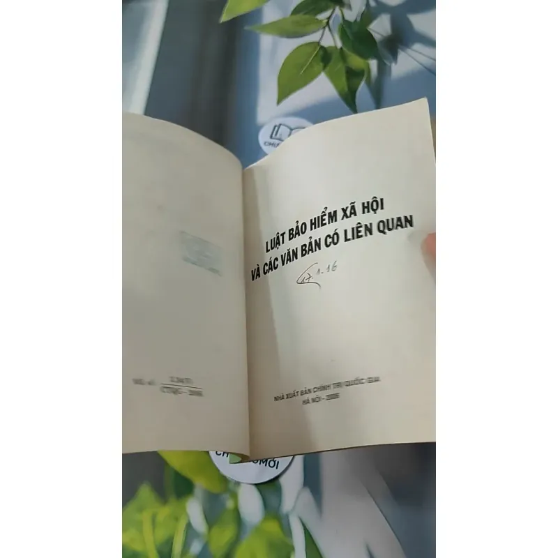 Luật Bảo Hiểm Xã Hội Và Các Văn Bản Có Liên Quan 727237