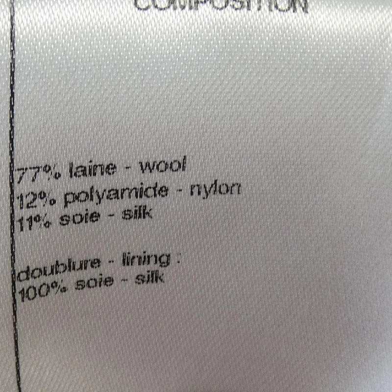 Jacket không cổ CHANEL P52693V39167 629091