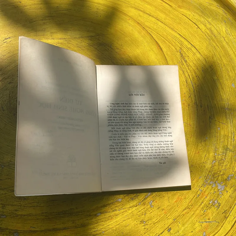 TỪ ĐIỂN CÔNG NGHỆ SINH HỌC VIỆT- PHÁP - ANH 695285