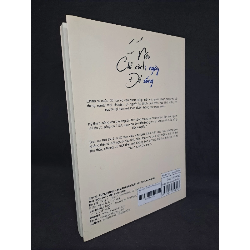 Nếu Chỉ Còn Một Ngày Để Sống Trần Huy Hoàng 2018 mới 80% có chữ ký HCM2208 911937