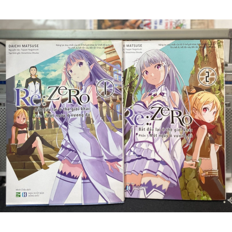 Combo 2 tập Re: Zero - Bắt Đầu Lại Ở Thế Giới Khác 489404