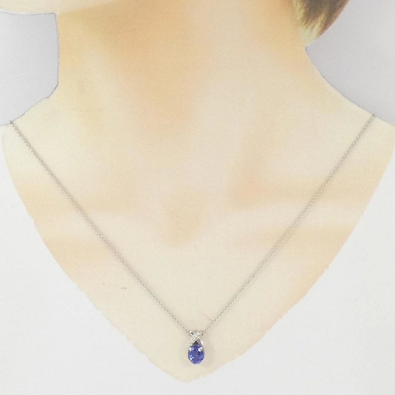 Dây chuyền Tanzanite PT900/PT850 1.91CT - Hàng hiệu Chính hãng 857464