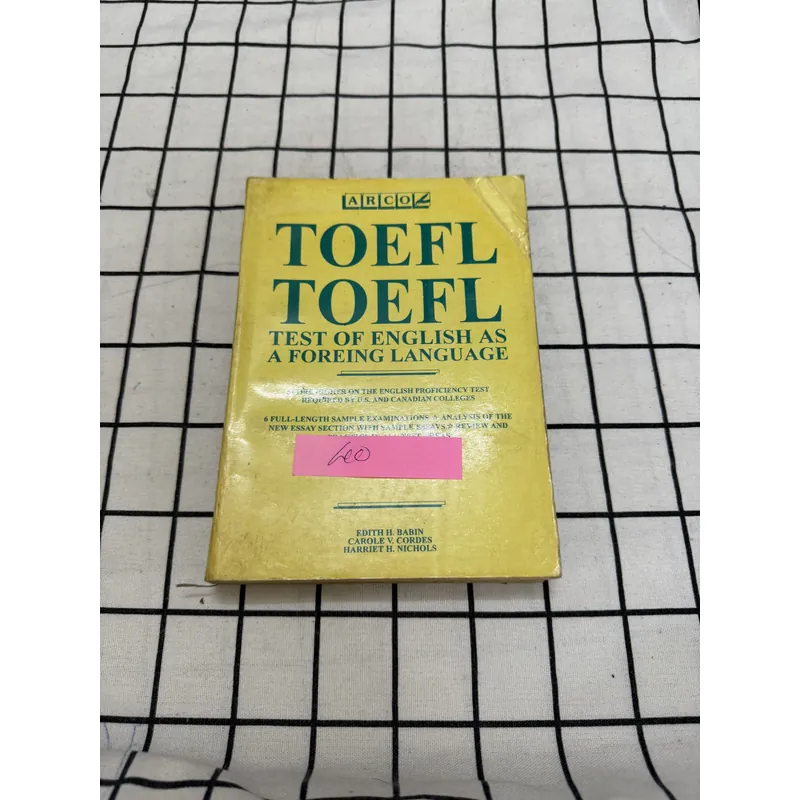 TOEFL TOEFL  597422