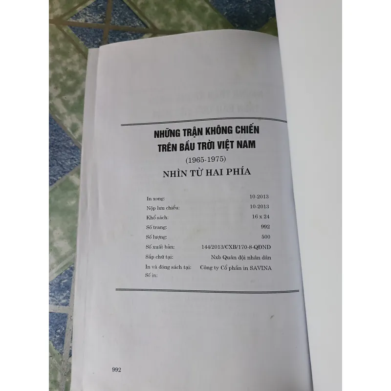 Những trận không chiến trên bầu trời Việt Nam - Nguyễn Sỹ Hưng & Nguyễn Nam Liên 748571