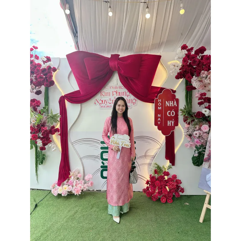 Áo dài tơ tằm 1021022