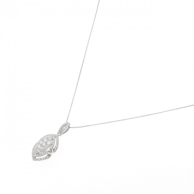 K18WG Dây chuyền kim cương 0.78CT - Hàng hiệu Chính hãng 861338