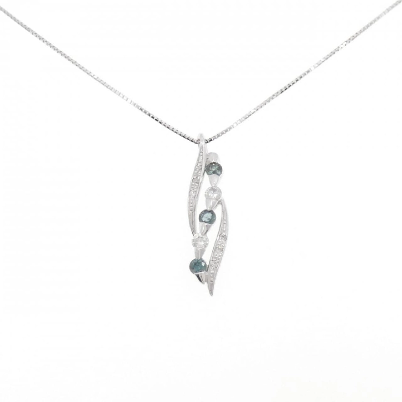 K18WG Alexandrite Necklace 0.24CT - Hàng hiệu Authentic 858592