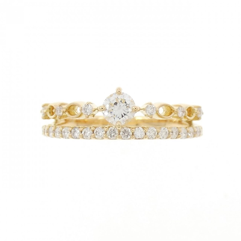 Nhẫn kim cương K18YG 0.40CT - Hàng hiệu Chính hãng 854978