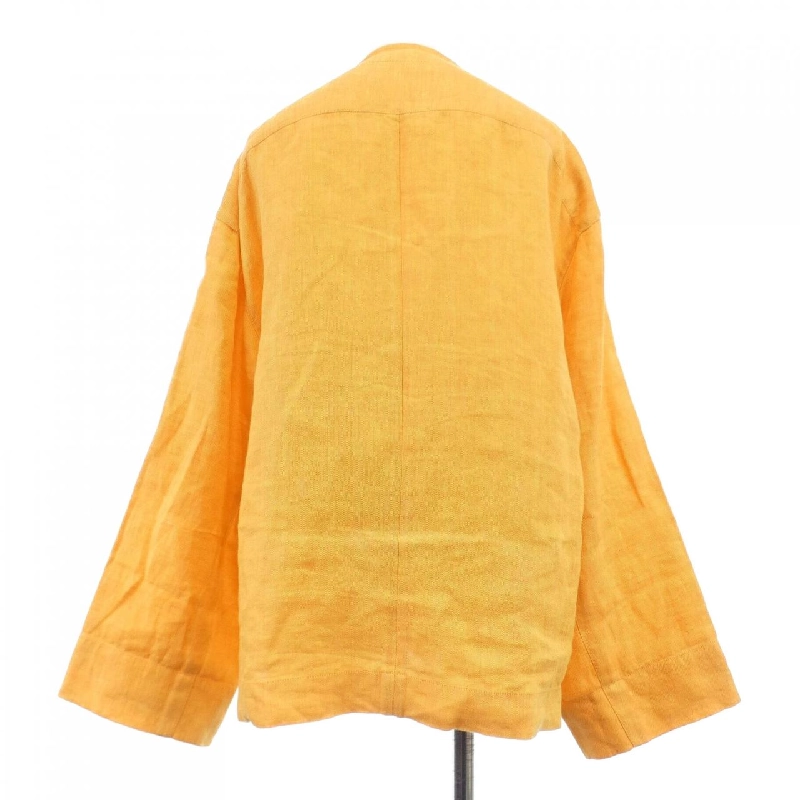 【Mã giảm giá】【Vintage】Áo khoác không cổ CHANEL 638999