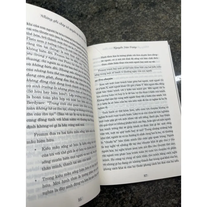 Những ghi chép về quyền tự do lựa chọn Nguyễn Văn Trọng 751958