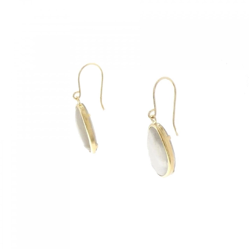 K18YG Đá mặt trăng Bông tai - Hàng hiệu Chính hãng 872284