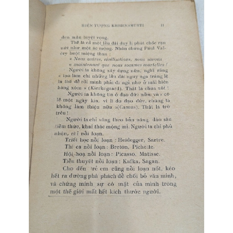 Hiện tượng Krisnamurti - Trúc Thiên 776381