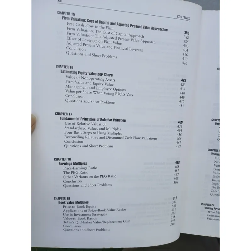 INVESTMENT VALUATION (ĐỊNH GIÁ ĐẦU TƯ) - ASWATH DAMODARAN 731519