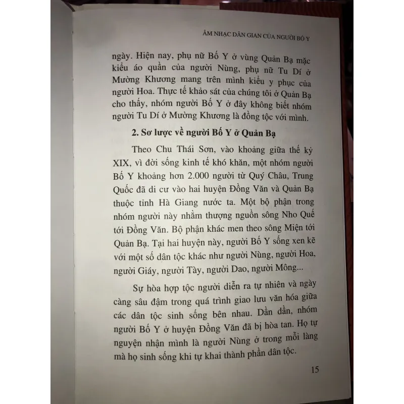 Âm nhạc dân gian của người Bố Y - Trần Quốc Việt  1010657