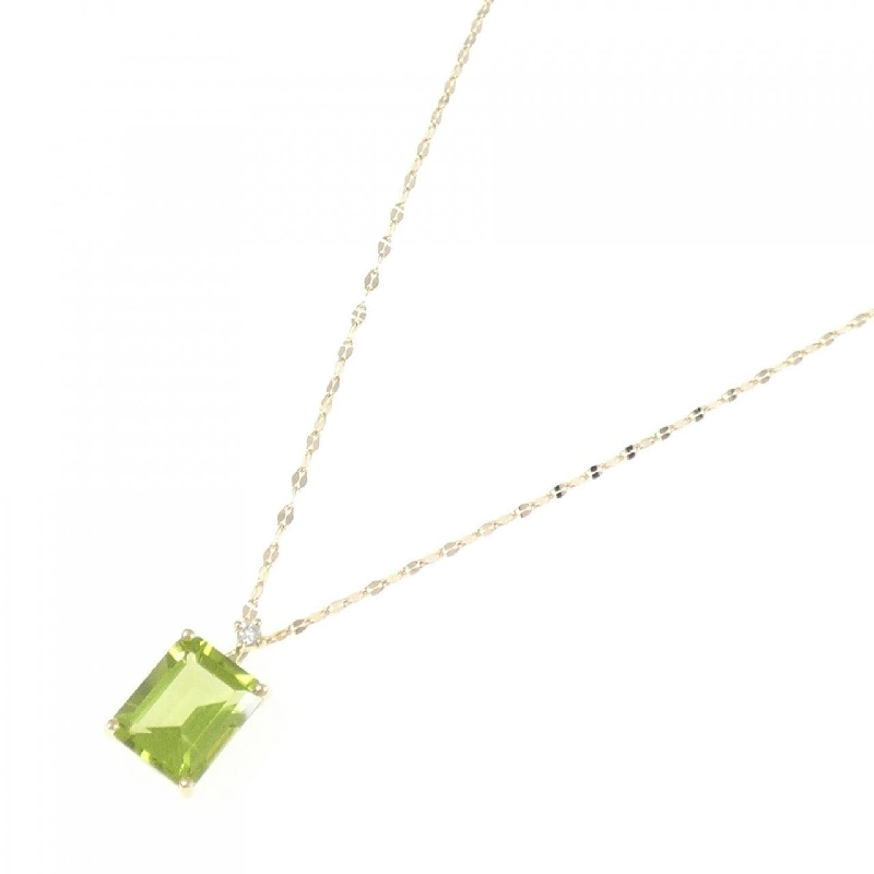 K18YG Peridot Necklace 2.50CT - Hàng hiệu Chính hãng 861310