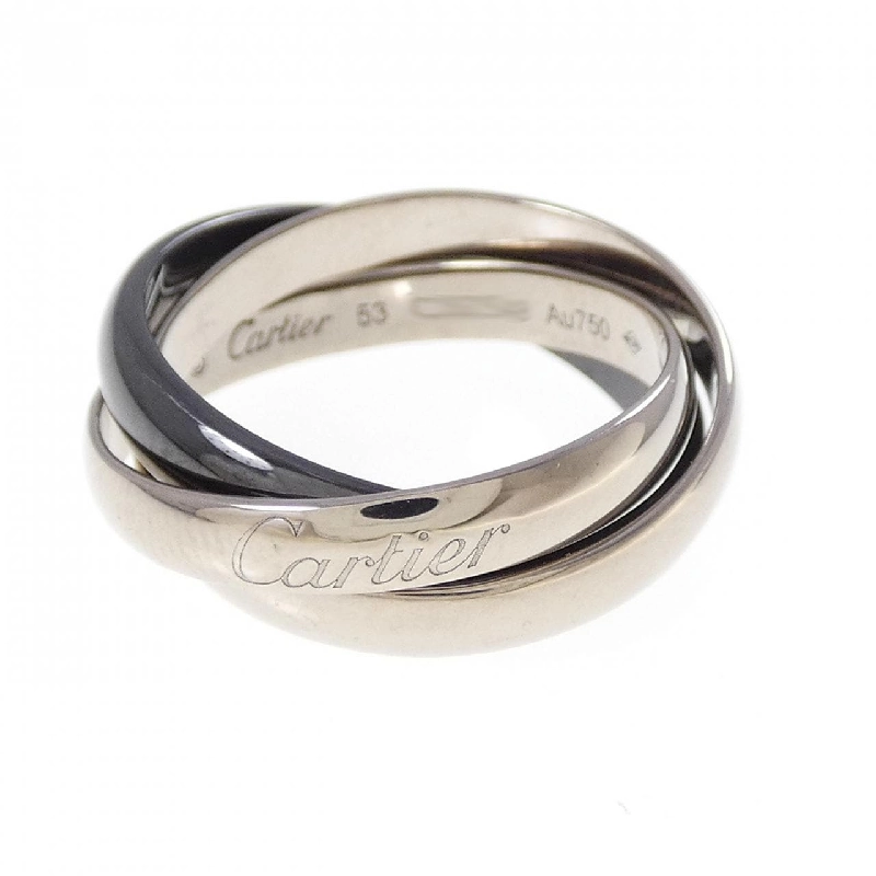 Nhẫn Cartier Trinity Đen & Trắng - Hàng hiệu Authentic 833261