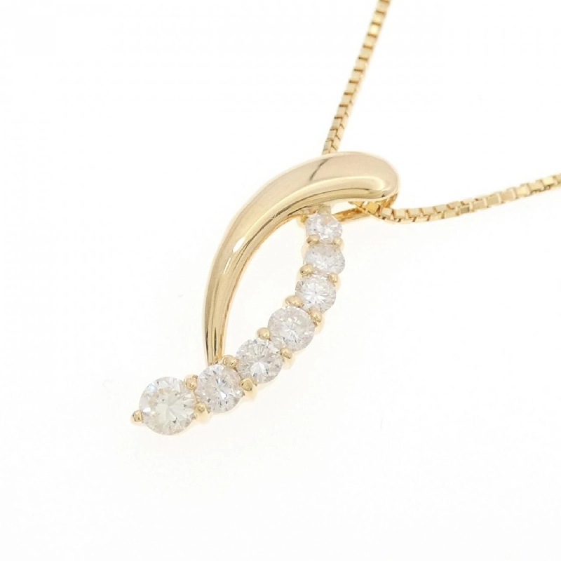 K18YG Dây chuyền kim cương 0.50CT - Hàng hiệu Chính hãng 859808