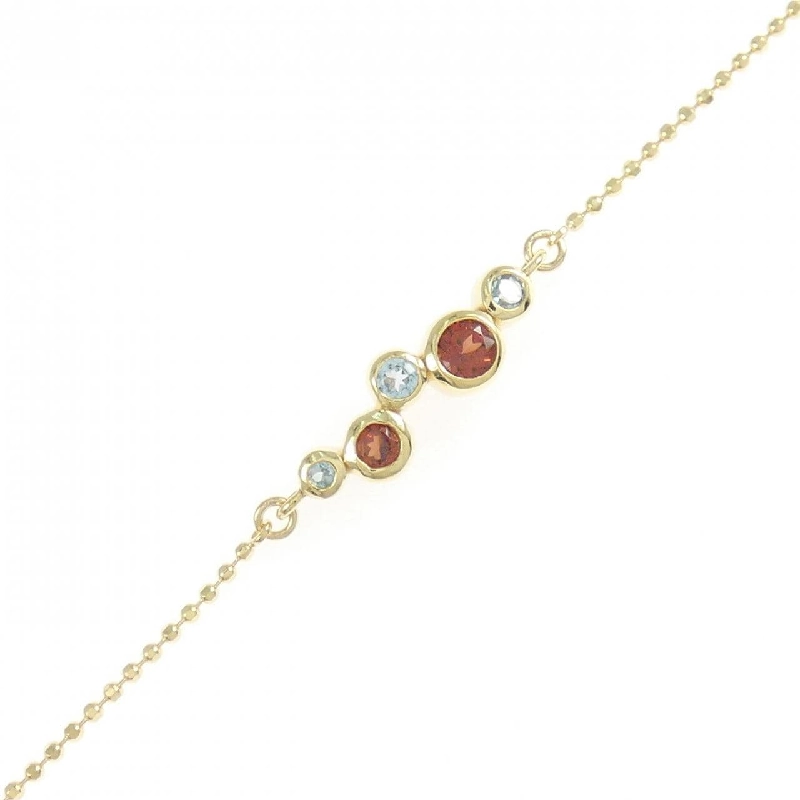 K18YG Garnet Bracelet 0.24CT - Hàng hiệu Chính hãng 872085