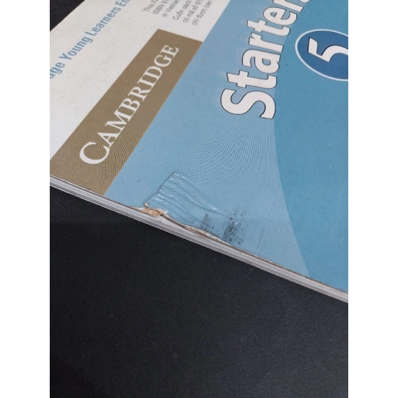 Starters 5 Student's Book mới 90% bẩn bìa, ố nhẹ HCM2811 Cambridge HỌC NGOẠI NGỮ 918088