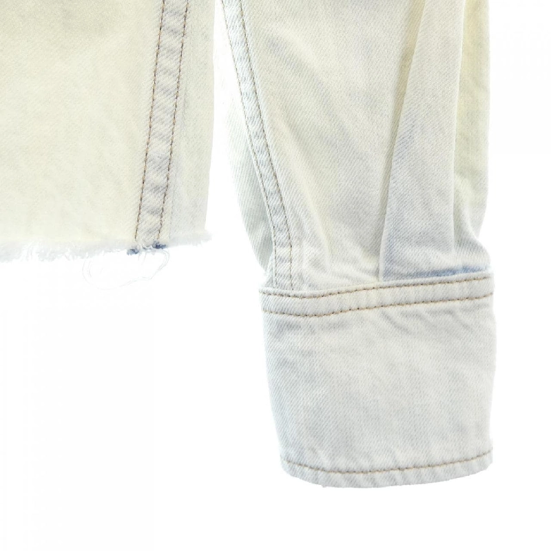 【Mã giảm giá】Áo khoác denim SAINT LAURENT 641173