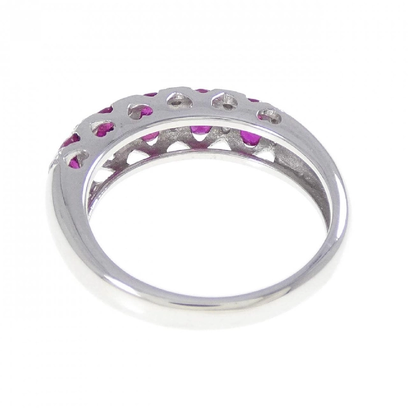 Nhẫn Ruby 18KWG - Hàng hiệu Authentic 854046