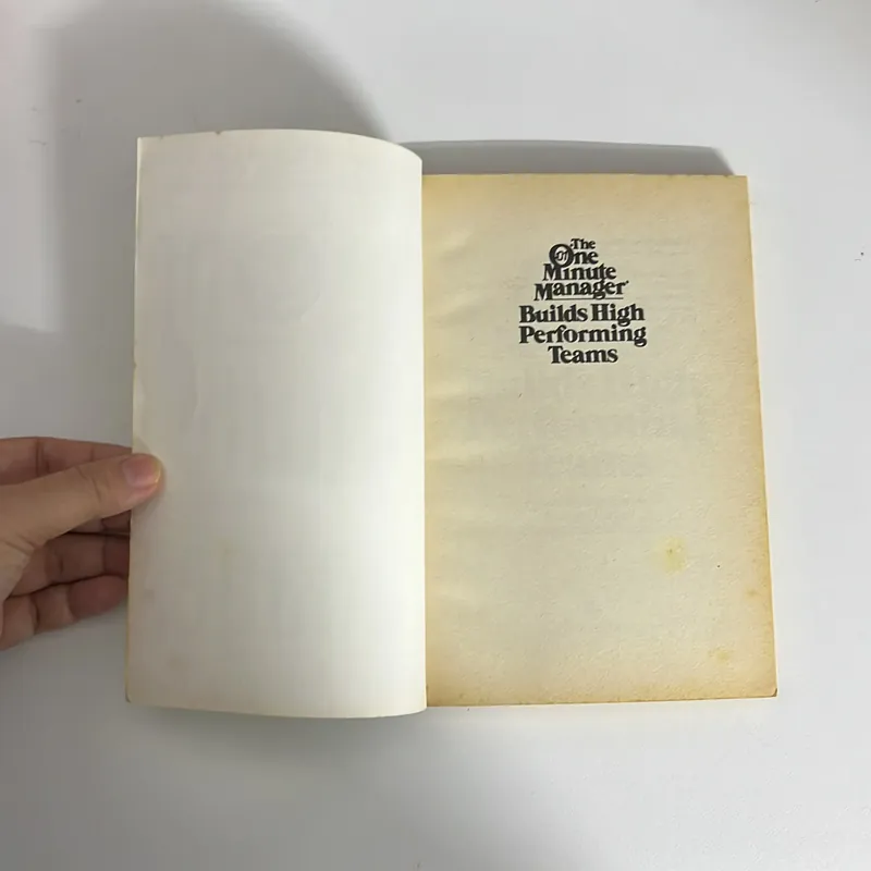 Sách tiếng Anh - The One Minute Magager - Kenneth Blanchard 600954