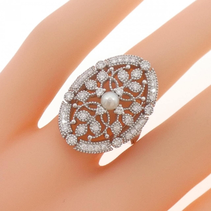 Nhẫn ngọc trai Akoya Mikimoto 3.7mm - Hàng hiệu Chính hãng 835710