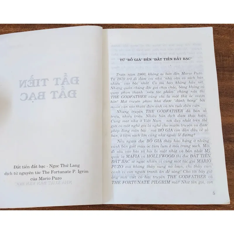 Tiểu thuyết ĐẤT TIỀN ĐẤT BẠC - Mario Puzo (dịch giả: Ngọc Thứ Lang) 751652