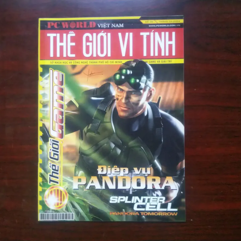 Thế Giới Game - Số 6 - Splinter Cell + Pandora Tomorrow [Tạp Chí Game] Poster 1036223