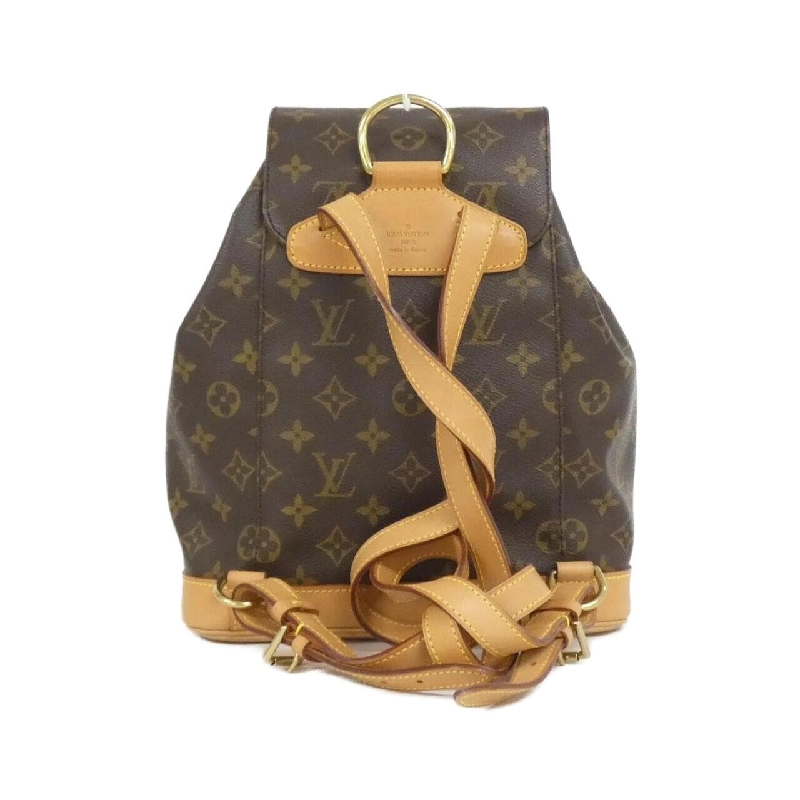 Louis Vuitton Monogram Montsouris MM M51136 Ba lô - Hàng hiệu Chính hãng 765522