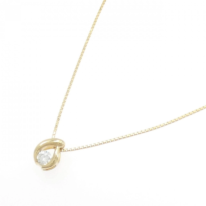 K18YG Dây chuyền kim cương 0.303CT - Hàng hiệu Chính hãng 855987