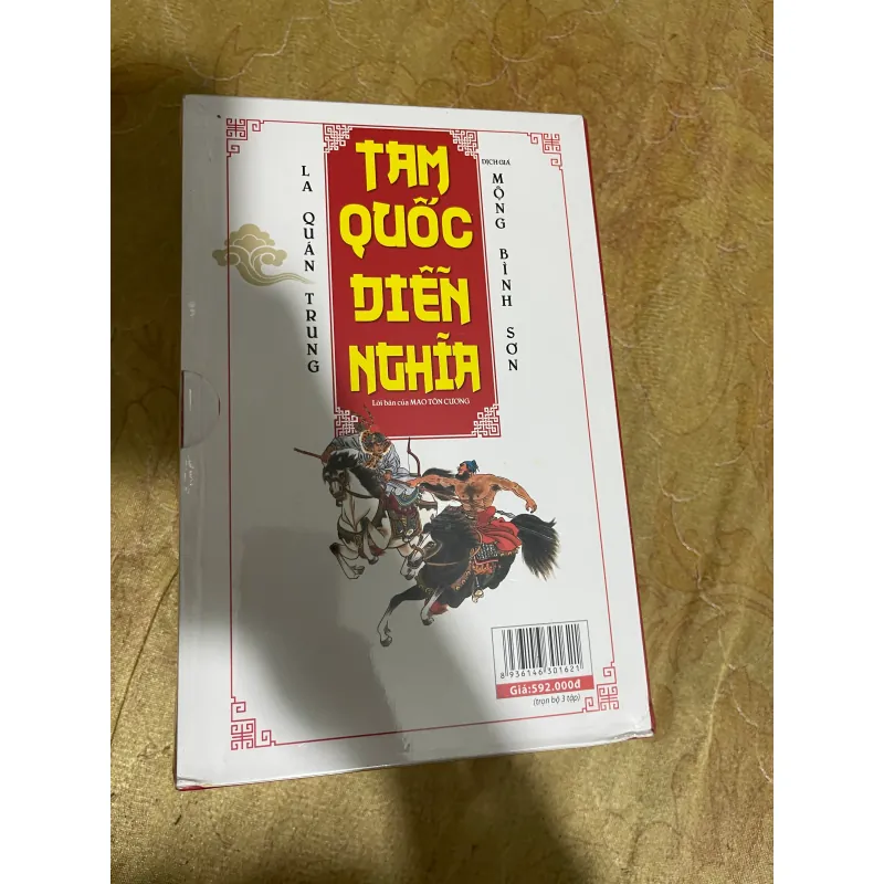 BOXSET TAM QUỐC DIỄN NGHĨA - MỘNG BÌNH SƠN DỊCH 726953