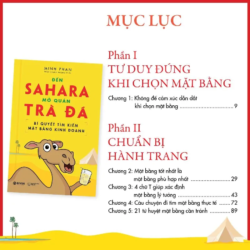 Đến Sahara Mở Quán Trà Đá - Minh Phan - GIVER BOOKS - MARKETING KINH DOANH 595442