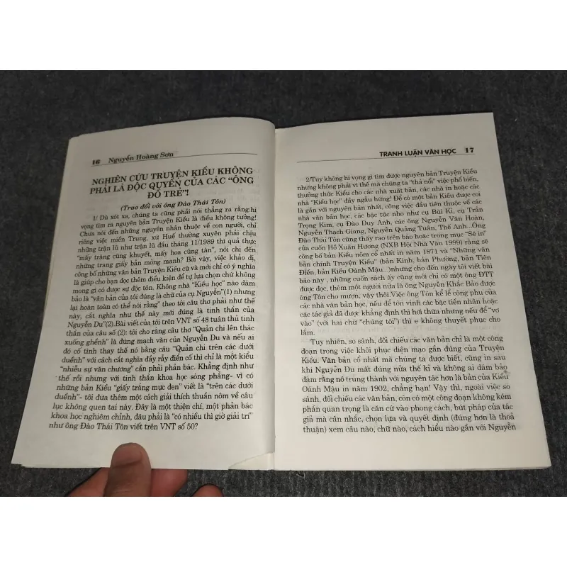 TRANH LUẬN VĂN HỌC 991102