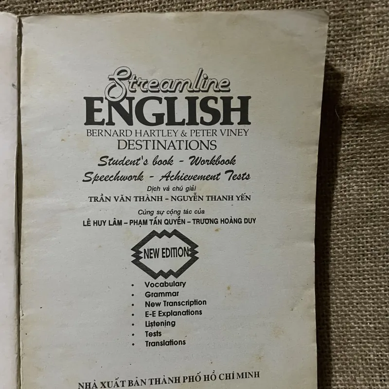 Streamline English - 560 trang - BERNARD HARTLEY & PETER VINEY DEÉTINATIONS  799358