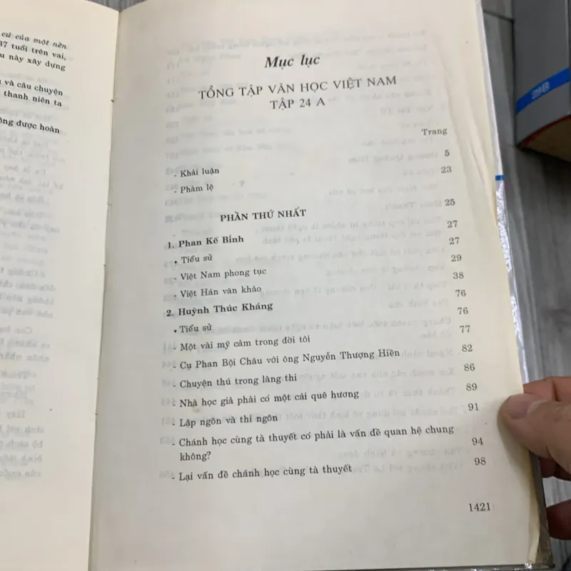 Tổng tập văn học việt nam. Tập 24a 757724